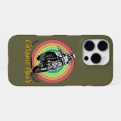 Motorradfahrer iPhone Hülle (Rückseite (Horizontal))