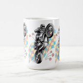 Motorradfahrer Kaffeetasse (Mittel)