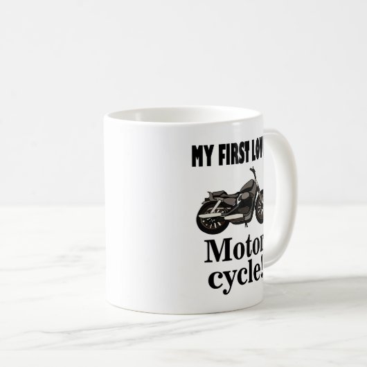 Motorradfahrer Kaffeetasse (VorderseiteRechts)