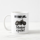 Motorradfahrer Kaffeetasse (Links)