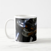 Motorradfahrer Kaffeetasse (Links)