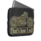 Motorradfahrer Laptopschutzhülle (Vorne Rechts)