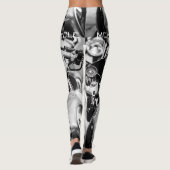 Motorradfahrer Leggings (Rückseite)