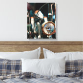 Motorradfahrer Leinwanddruck (Insitu (Schlafzimmer))