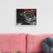 Motorradfahrer Leinwanddruck (Insitu (Wohnzimmer))