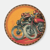 Motorradfahrer Magnet (Vorne)