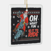 Motorradfahrer mit Angebot Keramikornament (Rechts)