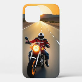 Motorradfahrer mit Maske Case-Mate iPhone Hülle