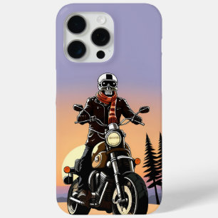 Motorradfahrer mit Skulptur Case-Mate iPhone Hülle
