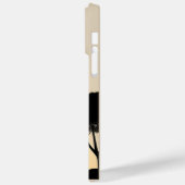 Motorradfahrer mit Skulptur Case-Mate iPhone Hülle (Rückseite / Links)