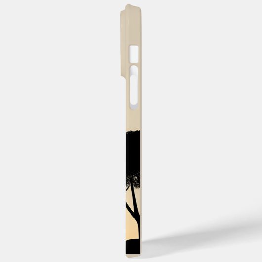 Motorradfahrer mit Skulptur Case-Mate iPhone Hülle (Rückseite / Links)