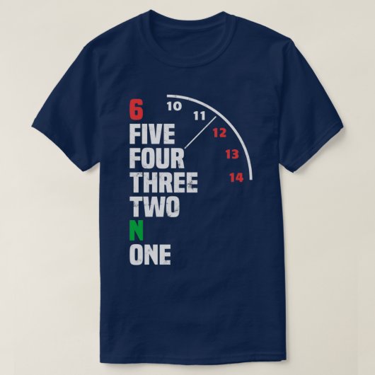 Motorradfahrer-Modell T-Shirt (Design vorne)