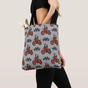 Motorradfahrer Motocross Racing Fahnen Tasche