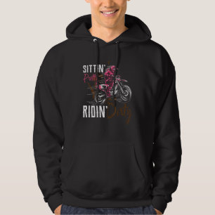 Motorradfahrer Motorcross Lebensstil Rennfahrer Le Hoodie