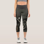 Motorradfahrer Motorrad Capri Leggings (Vorderseite)