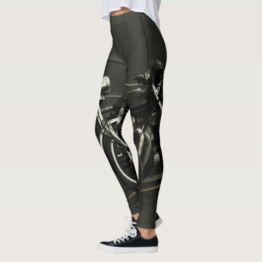 Motorradfahrer Motorrad Leggings (Links)