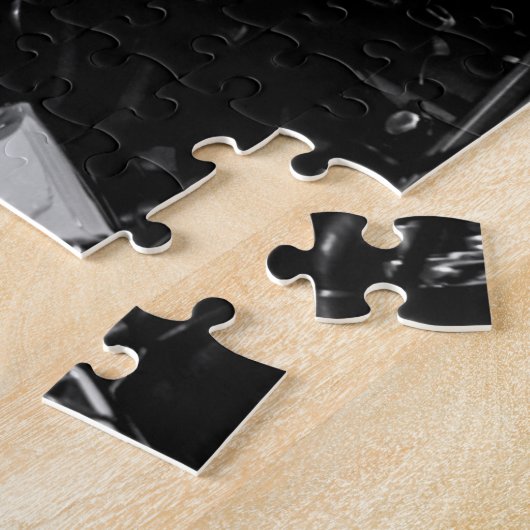 Motorradfahrer Motorrad Puzzle (Seite)