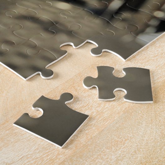 Motorradfahrer Motorrad Puzzle (Seite)