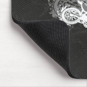 Motorradfahrer Mousepad (Ecke)