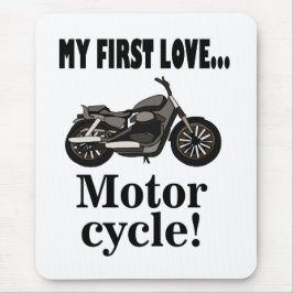Motorradfahrer Mousepad