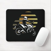 Motorradfahrer Mousepad (Mit Mouse)