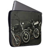 Motorradfahrer - Notebook-Sieb Laptopschutzhülle (Vorne Rechts)