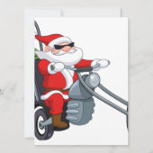 Motorradfahrer-Sonderschule Feiertagskarte (Vorderseite)