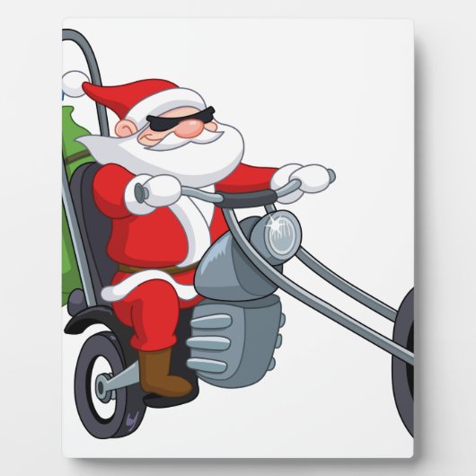 Motorradfahrer-Sonderschule Fotoplatte (Vorderseite)