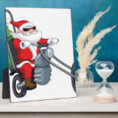 Motorradfahrer-Sonderschule Fotoplatte (Seite)