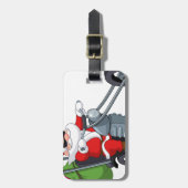 Motorradfahrer-Sonderschule Gepäckanhänger (Vorderseite vertikal)