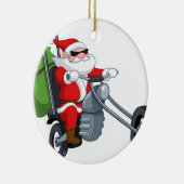 Motorradfahrer-Sonderschule Keramikornament (Rechts)