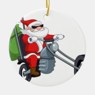 Motorradfahrer-Sonderschule Keramikornament