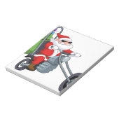 Motorradfahrer-Sonderschule Notizblock (Rotiert)