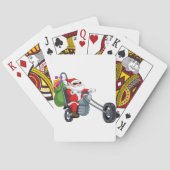 Motorradfahrer-Sonderschule Spielkarten (Rückseite)