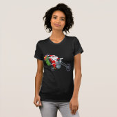 Motorradfahrer-Sonderschule T-Shirt (Vorne ganz)