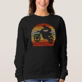Motorradfahrer Sweatshirt (Vorderseite)