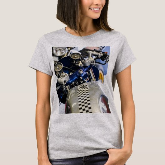 Motorradfahrer T-Shirt (Vorderseite)