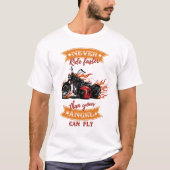 Motorradfahrer T-Shirt (Vorderseite)