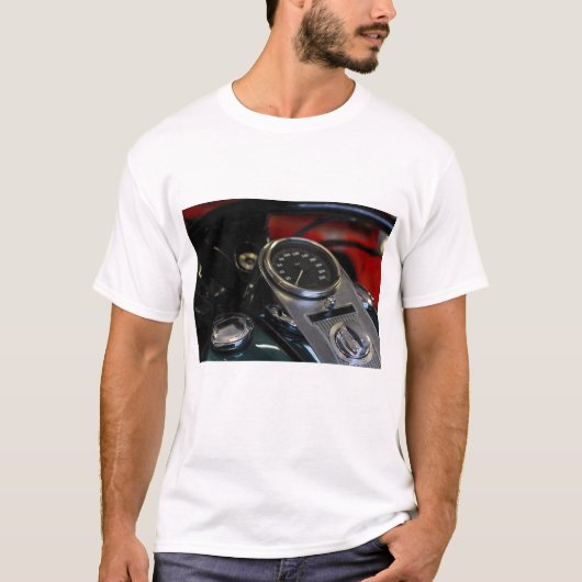 Motorradfahrer T-Shirt (Vorderseite)