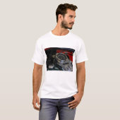 Motorradfahrer T-Shirt (Vorne ganz)
