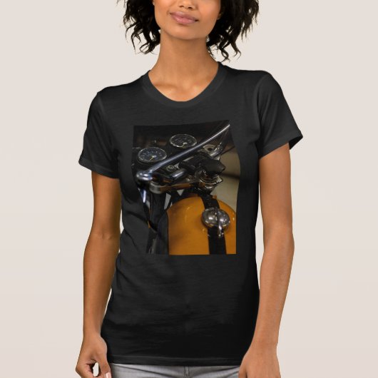 Motorradfahrer T-Shirt (Vorderseite)
