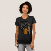 Motorradfahrer T-Shirt (Vorne ganz)