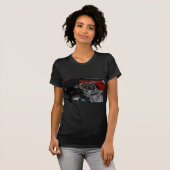 Motorradfahrer T-Shirt (Vorne ganz)