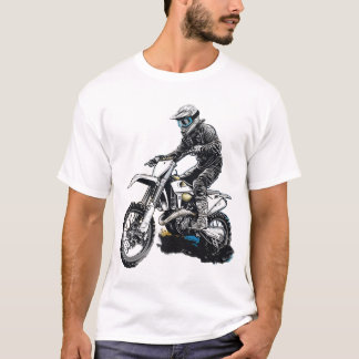 Motorradfahrer T - Shirt Design