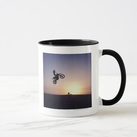 Motorradfahrer Tasse (Rechts)