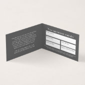 Motorradfahrer-Termin Visitenkarten (Innenseite)