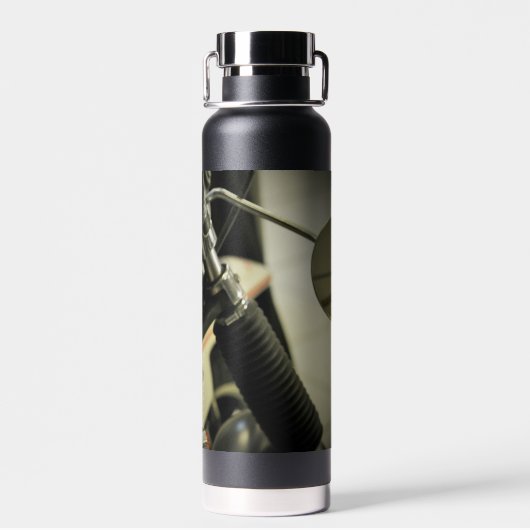 Motorradfahrer Trinkflasche (Rückseite)