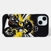Motorradfahrer und Abenteurer Case-Mate iPhone Hülle (Rückseite (Horizontal))