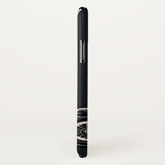 Motorradfahrer unter dem Moonlit Sky Case-Mate iPhone Hülle (Hinten/Rechts)