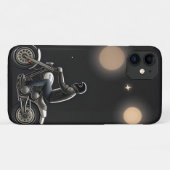 Motorradfahrer unter dem Moonlit Sky Case-Mate iPhone Hülle (Rückseite (Horizontal))